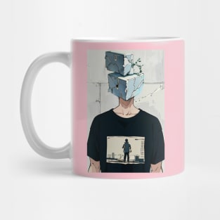 block head Mug